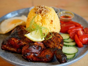 Grilled chicken inasal