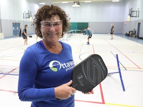 Diana Dowthwaite is president of the Ottawa Pickleball Association