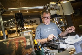 John Thompson, owner of The Record Centre and a longtime member of the Hintonburg community.