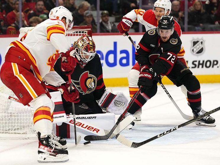 Ottawa Senators extinguish the Calgary Flames with 4-3 shootout win