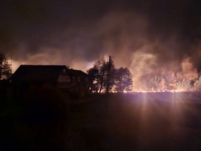 Frontenac wildfire