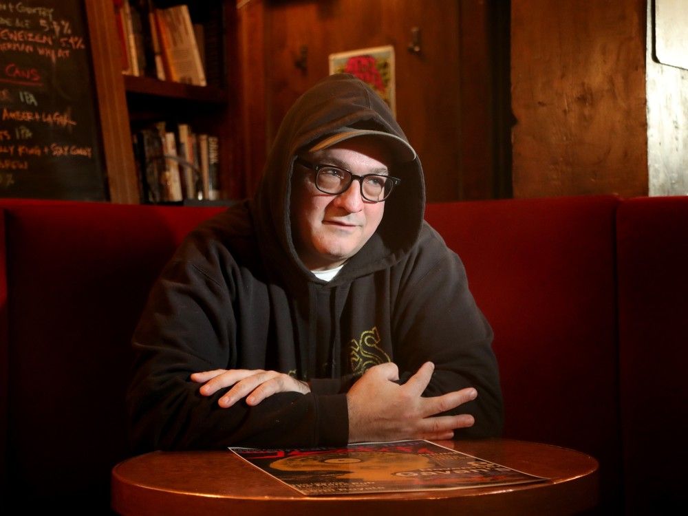 Mike Dubue is photographed at The Manx pub, a co-sponsor of the festival and where buses to the festival will leave from over the weekend.  Mike Dubue is photographed at The Manx pub, a co-sponsor of the festival and where buses to the festival will leave from over the weekend.