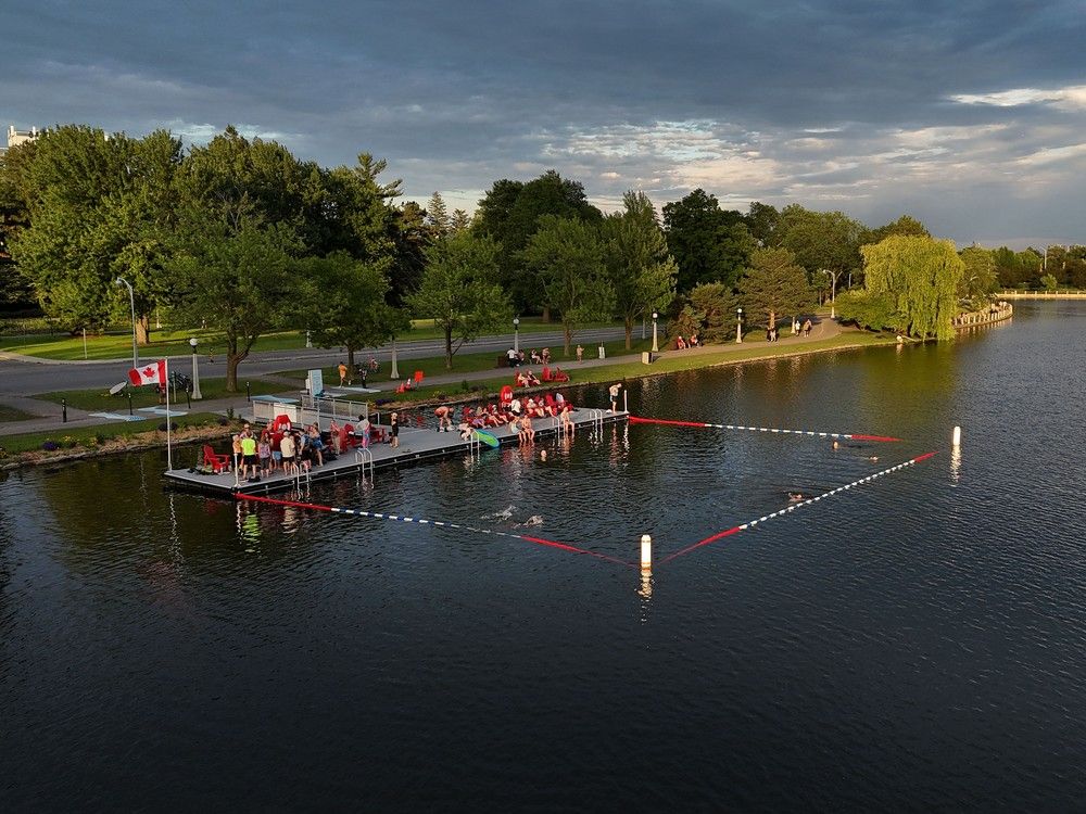  Dow’s Lake dock in Ottawa.