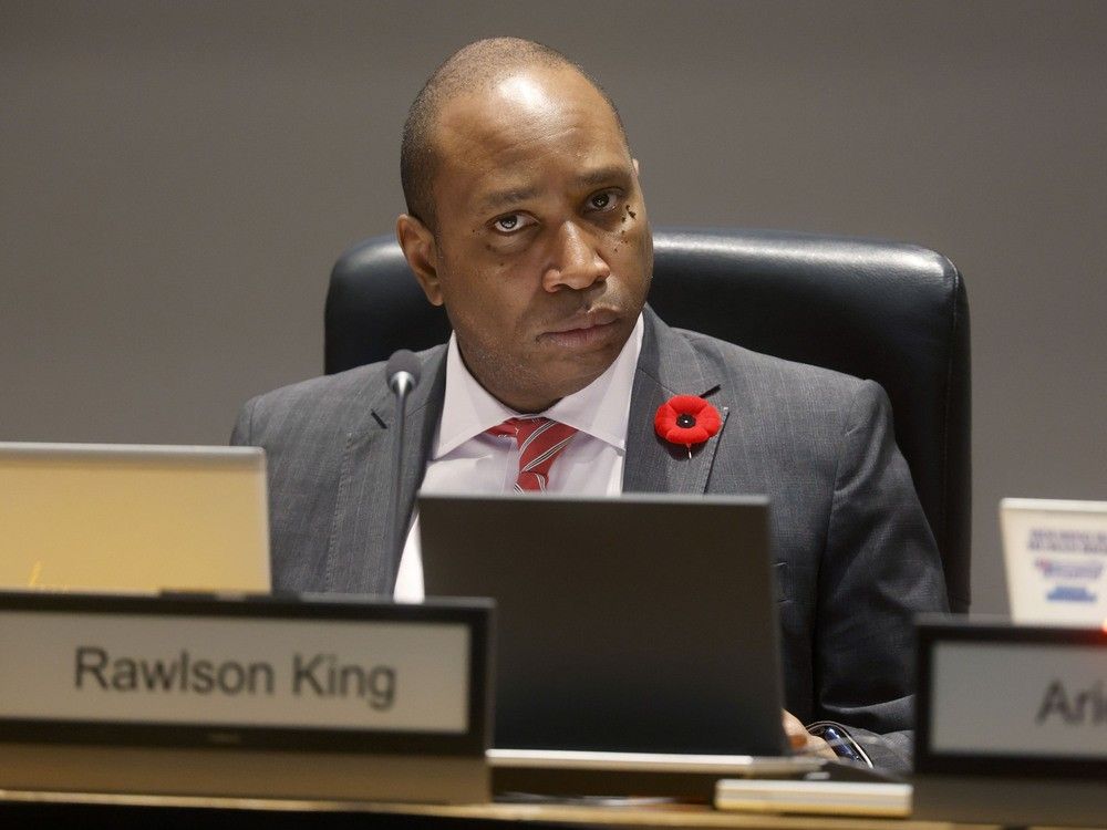 Coun. Rawlson King said the city recently installed a new speed camera on Donald Street in his ward that King and community groups had advocated for over the past five years, but it has not been activated.  Coun. Rawlson King said the city recently installed a new speed camera on Donald Street in his ward that King and community groups had advocated for over the past five years, but it has not been activated.