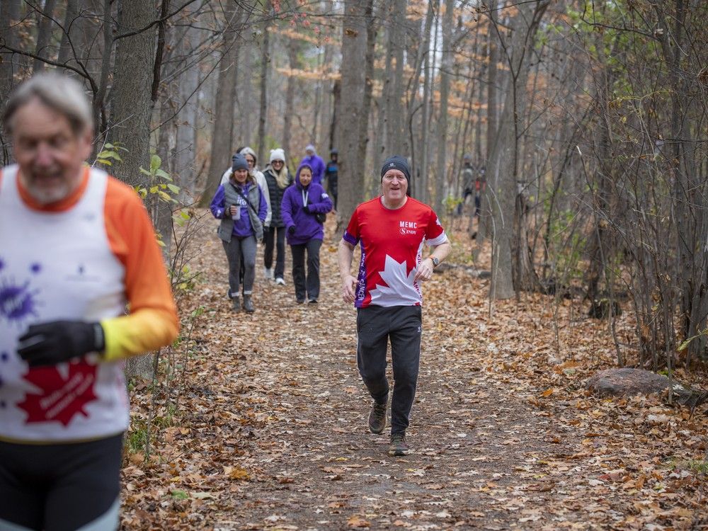  Make Every Moment Count (MEMC) — Sindy’s team name and words she lived by — could be seen throughout the event on gear that kept participants warm in Saturday’s chilly temperature.