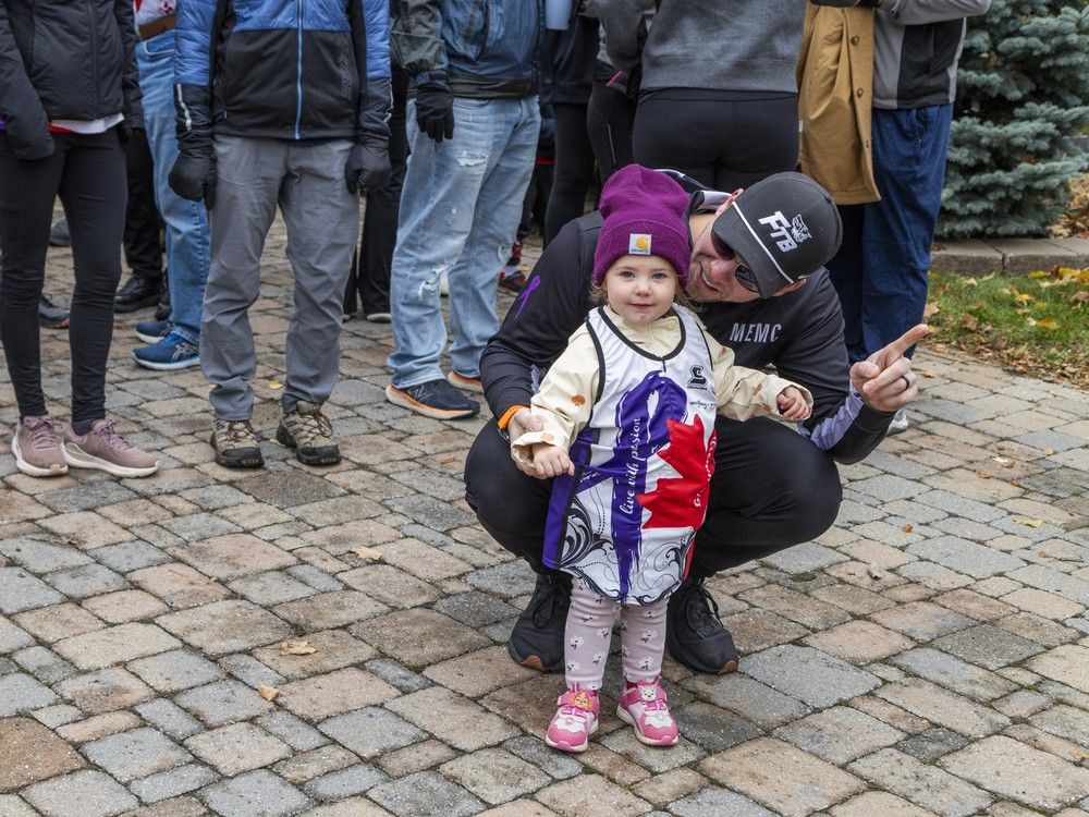  Participants gathered on Saturday for Sindy’s Run, held in support of pancreatic cancer research at The Ottawa Hospital.