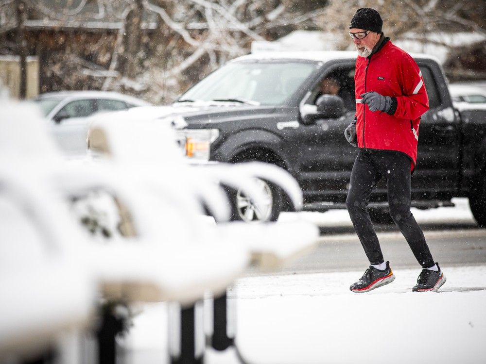  Despite heavy snowfall, dog walkers and runners moved through Stittsville’s trails with ease on Sunday, Nov. 30, 2025.