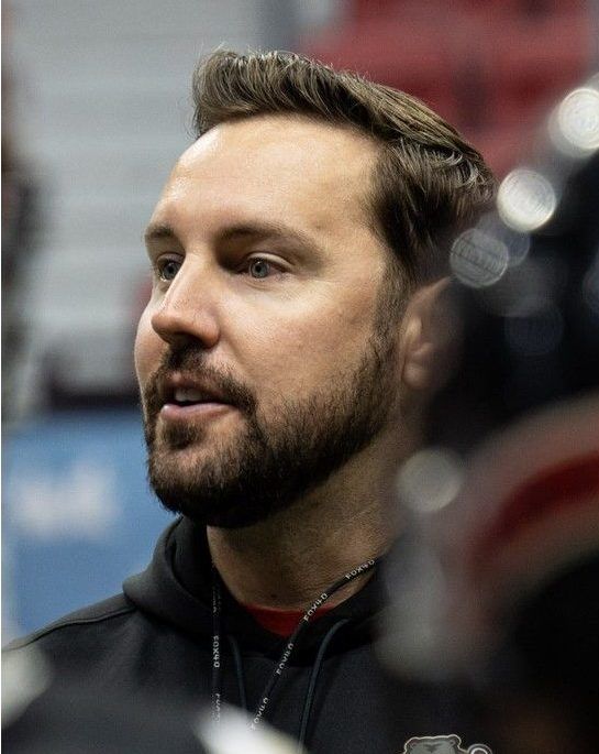Dan MacRae, head coach and general manager of the Ottawa Black Bears of the National Lacrosse League. Dan MacRae, head coach and general manager of the Ottawa Black Bears of the National Lacrosse League.