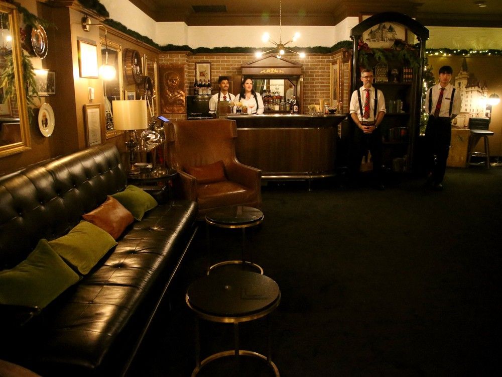  The new “speakeasy” bar at the Château Laurier is named 1912 in recognition of the year that the historic hotel opened for business.