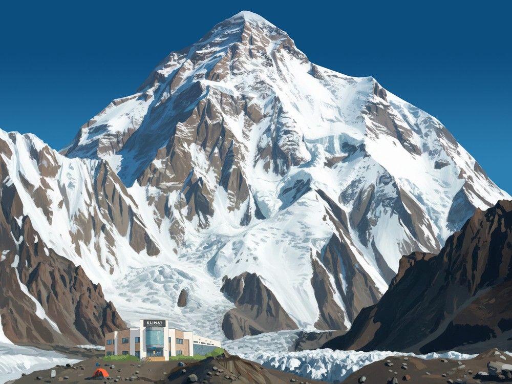 Illustration of Klimat at K2 base camp. SOURCE: ZACHARIE GROSSEN/WIKIPEDIAILLUSTRATION: DENNIS LEUNG/POSTMEDIA Illustration of Klimat at K2 base camp. SOURCE: ZACHARIE GROSSEN/WIKIPEDIAILLUSTRATION: DENNIS LEUNG/POSTMEDIA