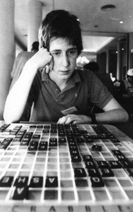  In 1990, Adam Logan (then age 14) was the youngest expert player in the 1989 National Scrabble Championship held in New York. Logan was a high school student in Ottawa at the time of the tournament.