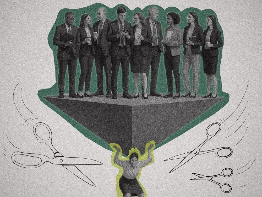 A former public service executive explains why senior managers don't always skate by while non-executives suffer.