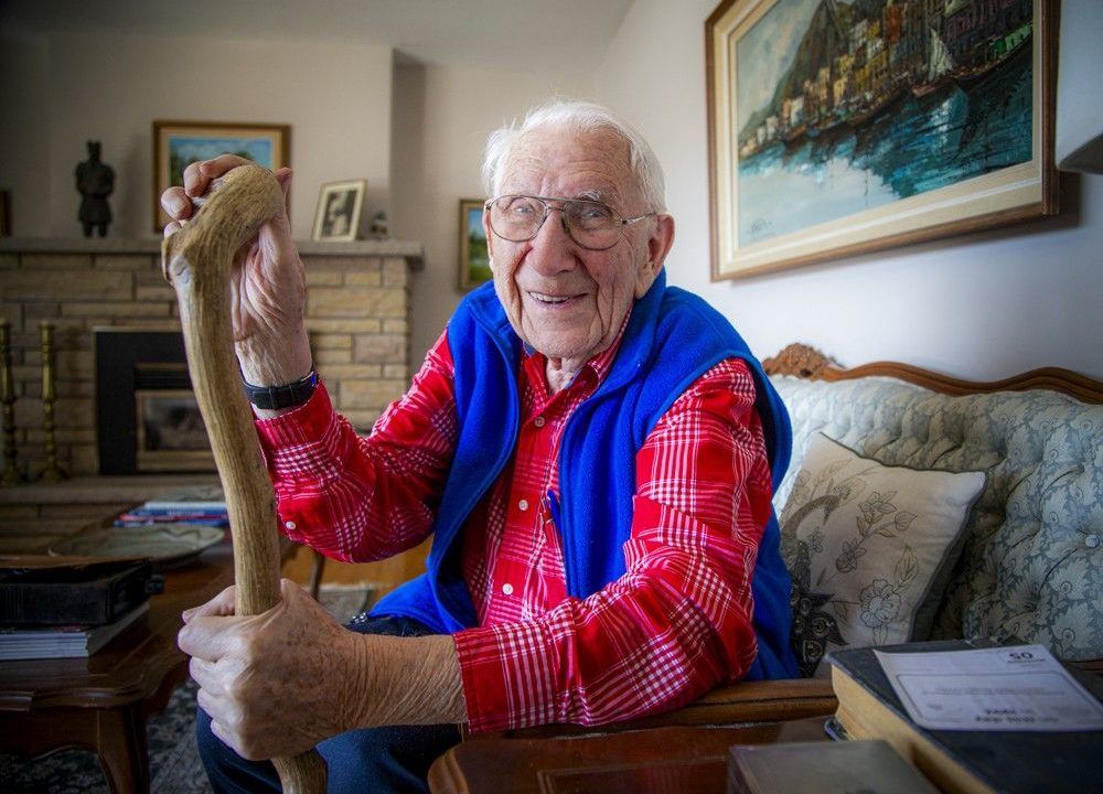 Centenarian Ralph Raina