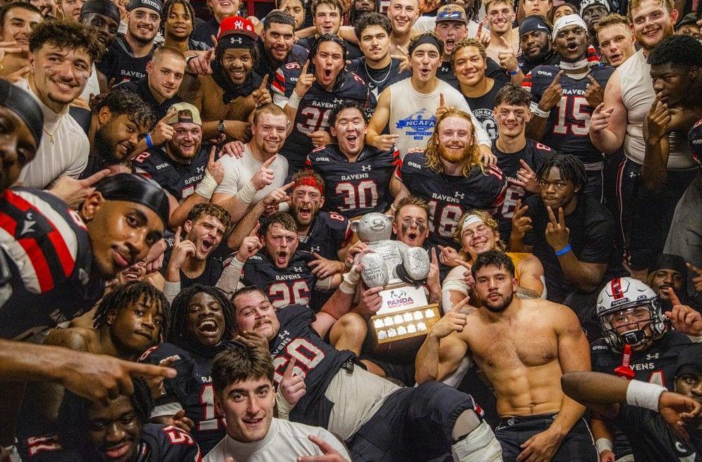 Carleton Ravens and Pedro trophy