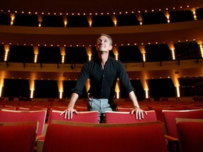Outgoing NAC Orchestra musical director Alexander Shelley looks around Southam Hall — a place called home for the last 10 years. Shelley announced he will step down from his position as music director for the NACO in July 2026.
