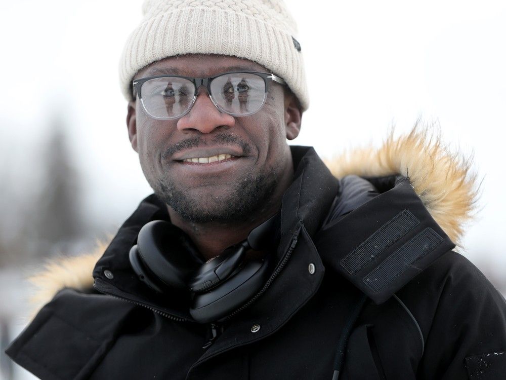  Lionel Eba was skating for the first time New Year’s Eve. Hailing from Cameroon, he’s only been in Canada for two months.