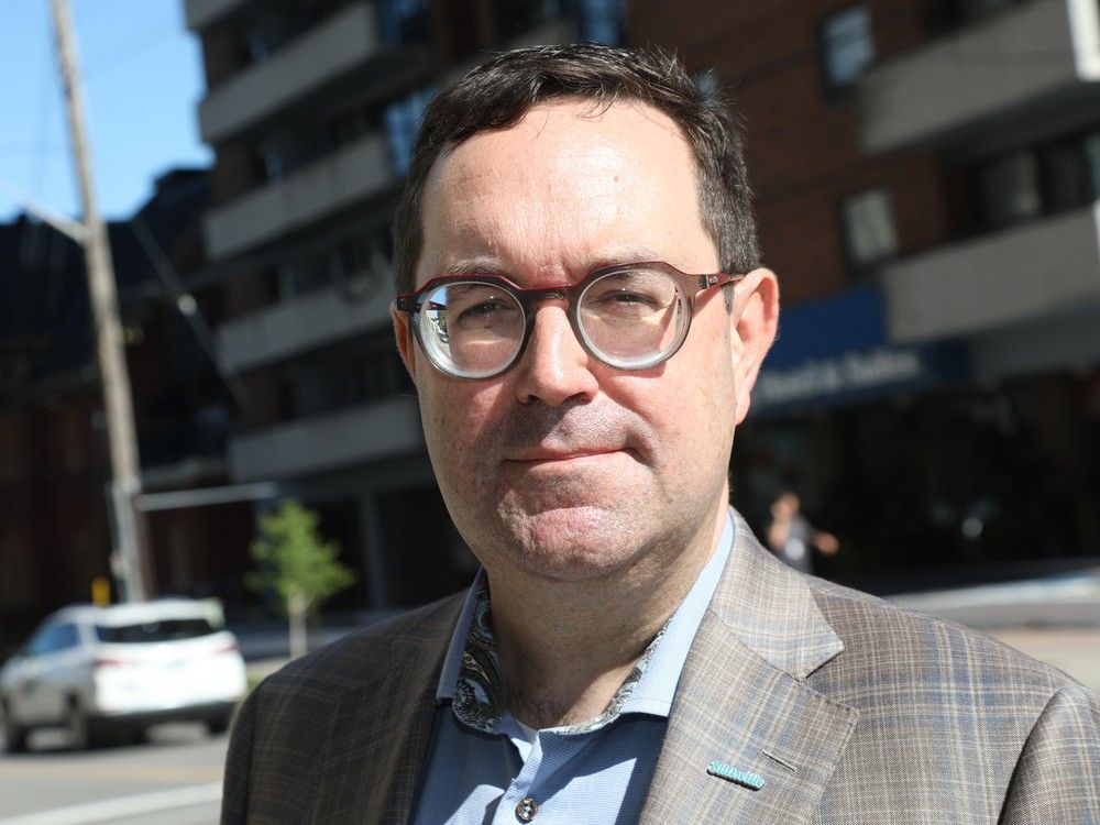  Coun. Glen Gower, chair of the City of Ottawa transit committee.