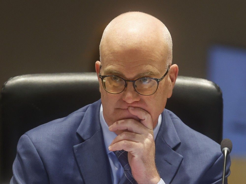 Coun. Jeff Leiper during the 2026 budget meeting at Ottawa City Hall on Wednesday. Coun. Jeff Leiper during the 2026 budget meeting at Ottawa City Hall on Wednesday.