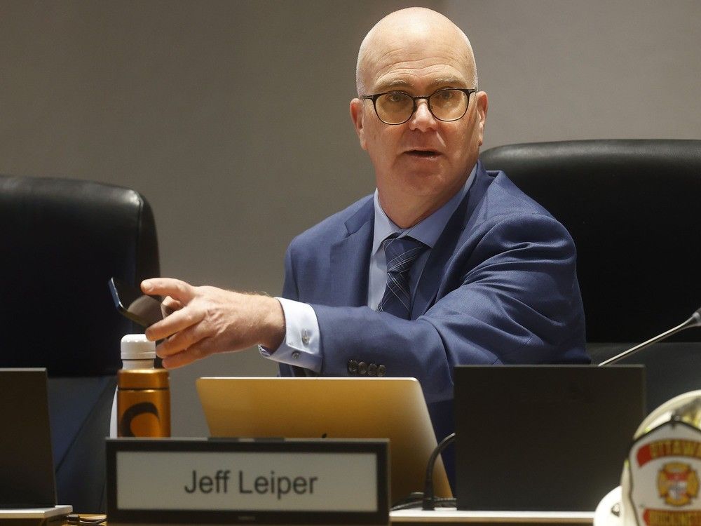  Coun. Jeff Leiper during the 2026 budget meeting at Ottawa City Hall on Dec. 10.