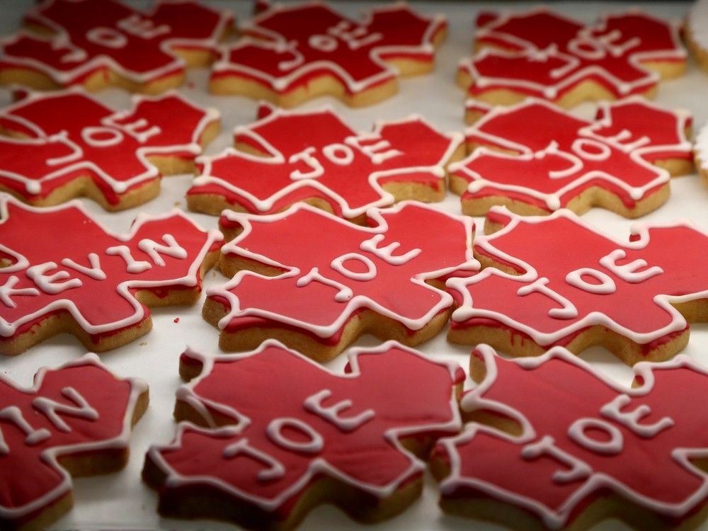  Jonas Brothers cookies, which were selling like hotcakes at Le Moulin de Provence bakery in the Byward Market Monday. The Jonas Brothers (consisting of Joe, Kevin and Nick) played Monday at the CTC.