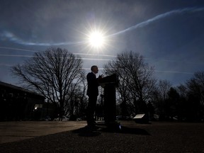 March 14, 2025 -- Canada's Prime Minister Mark Carney after his swearing in ceremony at Rideau Hall in Ottawa Friday.