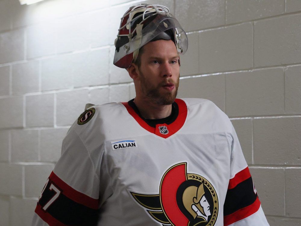 Ottawa Senators goaltender James Reimer