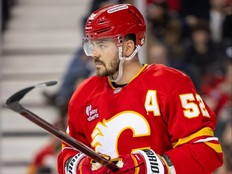 Calgary Flames defenceman Mackenzie Weegar.