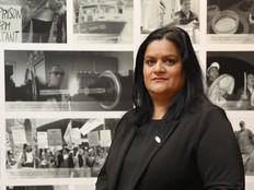 Portrait of Public Service Alliance of Canada President Sharon DeSousa