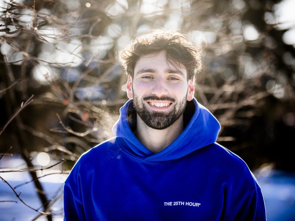  Anthony Balatti is one of a growing number of people taking advantage of the walking lanes on the Rideau Canal Skateway to shake up their running routines.
