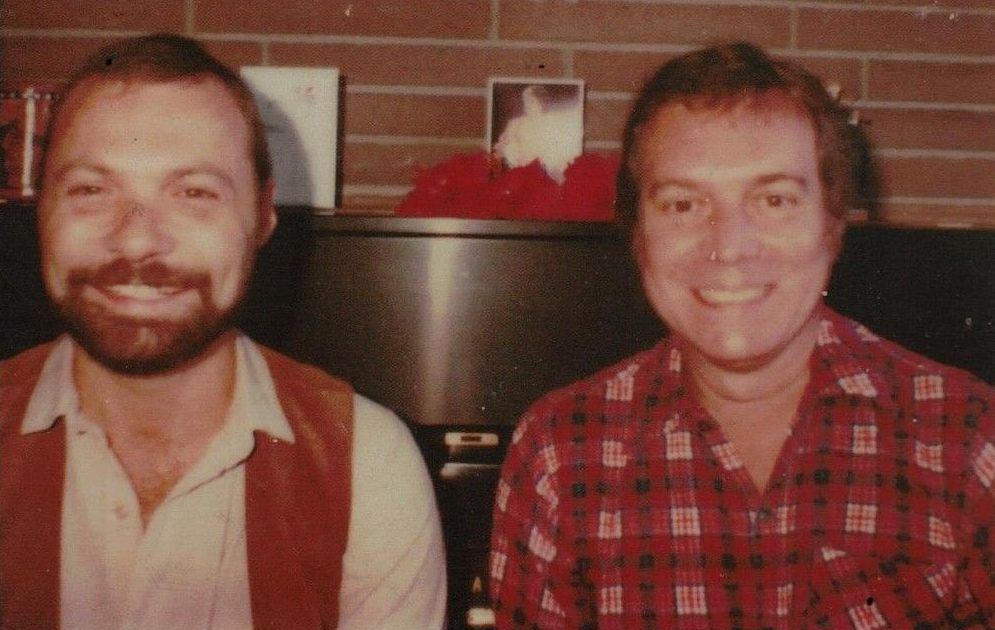  Philippe Hébert (on the left, bearded) met Richard Rutherford at a Winnipeg bar in 1976. They fell in love and spent the next 46 years together, much of it at their art-filled Smyth Road home in Ottawa.