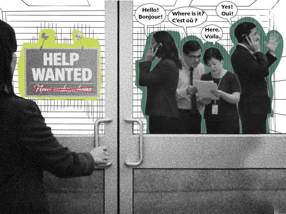 A public servant asks why some workers get hired without the necessary language requirements. This illustration does not depict the public servant's personal details. ILLUSTRATION: ROBERT CROSS