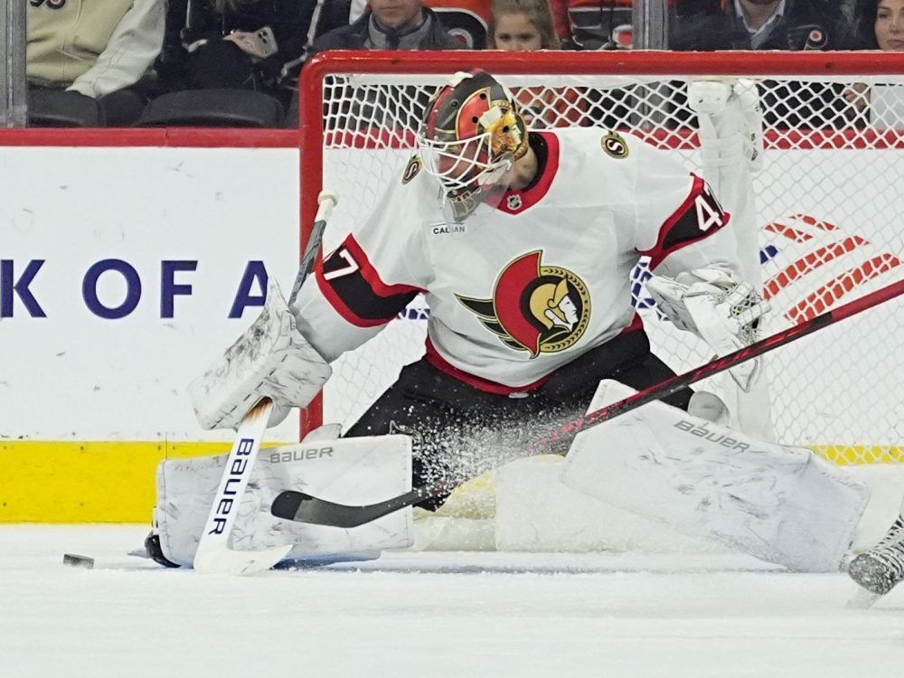 Senators centre Tim Stutzle scores in OT to secure victory in Philadelphia