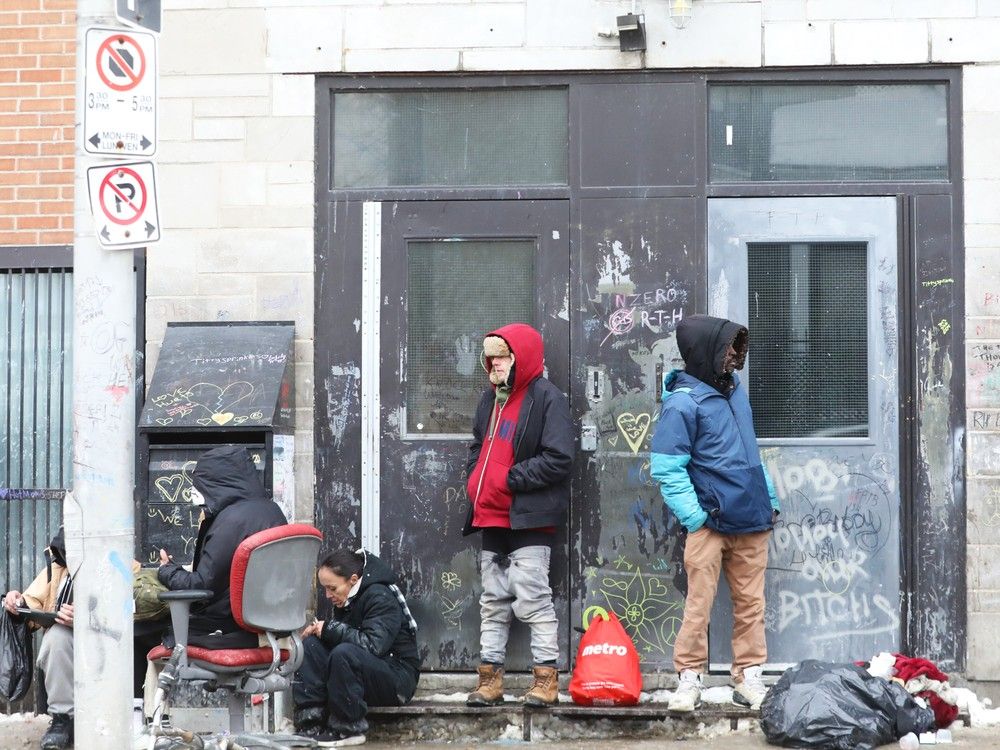  Outside the Shepherds of Good Hope in Ottawa on Feb. 10, 2026.