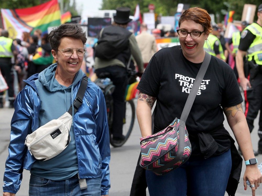 A 2023 file photo of Ottawa Centre MPP Catherine McKenney, left, and Somerset ward Coun. Ariel Troster. Both said they hadn’t heard any residents asking for extended school bus coverage for their kids. A 2023 file photo of Ottawa Centre MPP Catherine McKenney, left, and Somerset ward Coun. Ariel Troster. Both said they hadn’t heard any residents asking for extended school bus coverage for their kids.
