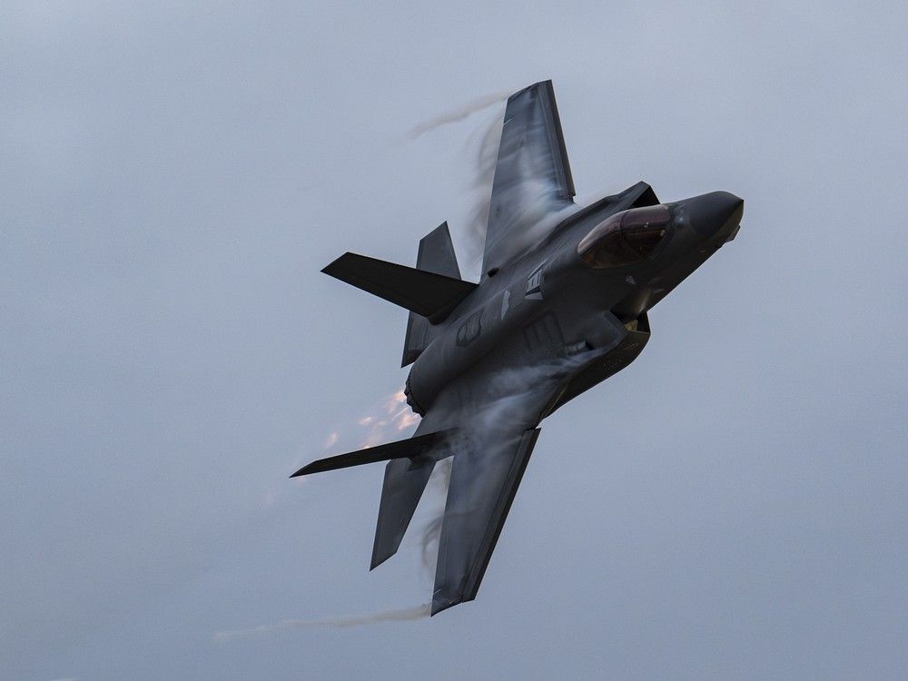 Canadian military refuses to release photo of air force commander signing F-35 fuselage
