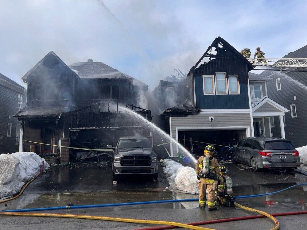  Firefighters battled a two-alarm fire in Richmond on Tuesday, Feb. 17, 2026.