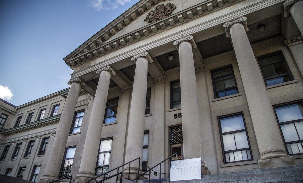 A December 2020 file photo of the exterior of Tabaret Hall on the University of Ottawa campus. A December 2020 file photo of the exterior of Tabaret Hall on the University of Ottawa campus.