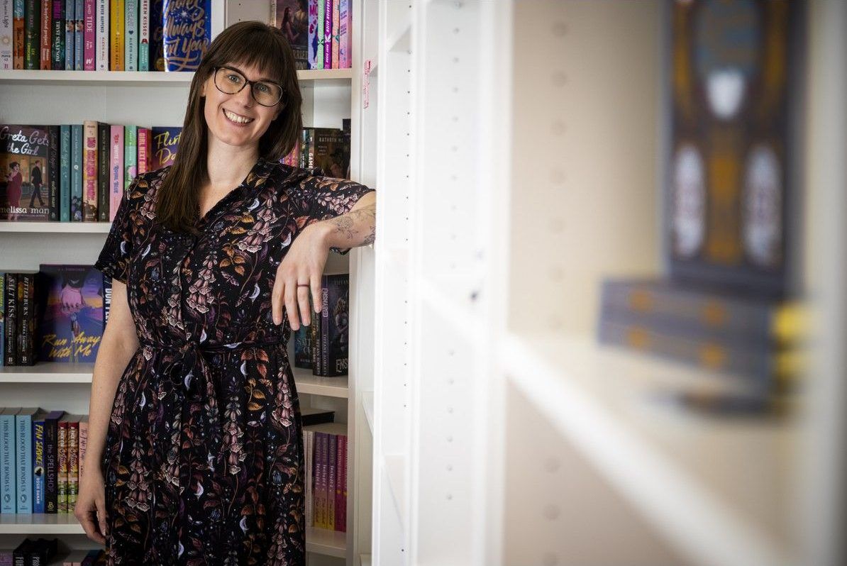 Amanda Holmes, owner of Evermore Books, Ottawa’s first romance-only bookstore, said her vision for the store is to have the place be whimsical, open and airy. Amanda Holmes, owner of Evermore Books, Ottawa’s first romance-only bookstore, said her vision for the store is to have the place be whimsical, open and airy.