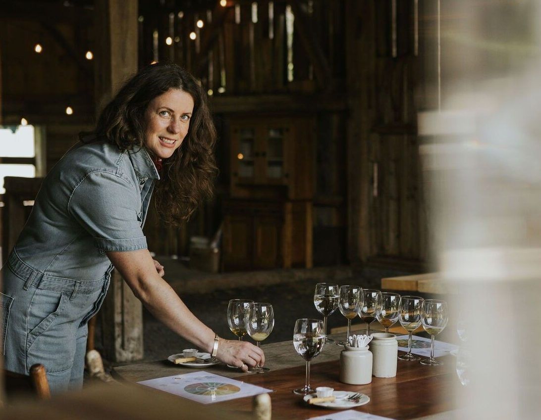 Andrea Glenn at Gibbs Honey, a third-generation family business. Andrea Glenn at Gibbs Honey, a third-generation family business.