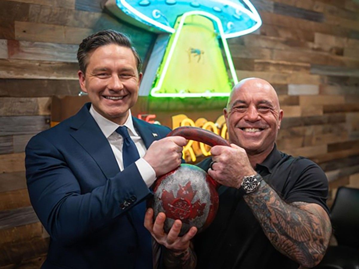 Pierre Poilievre and Joe Rogan