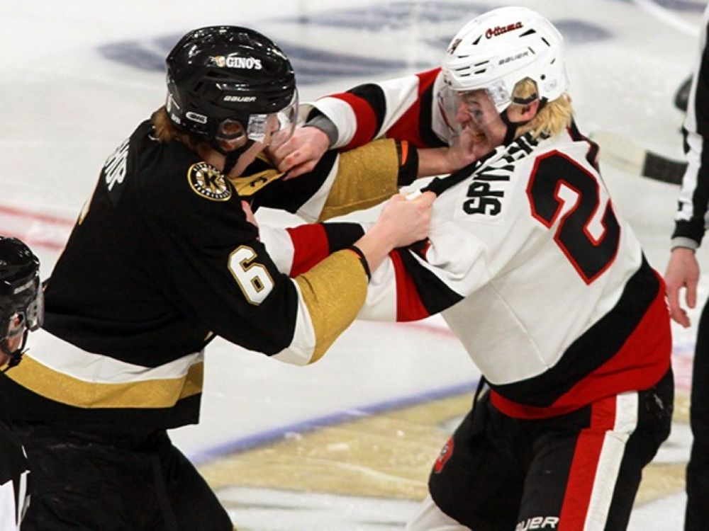 Ottawa 67's one win from sweeping Kingston Frontenacs in Round 1 of OHL playoff action