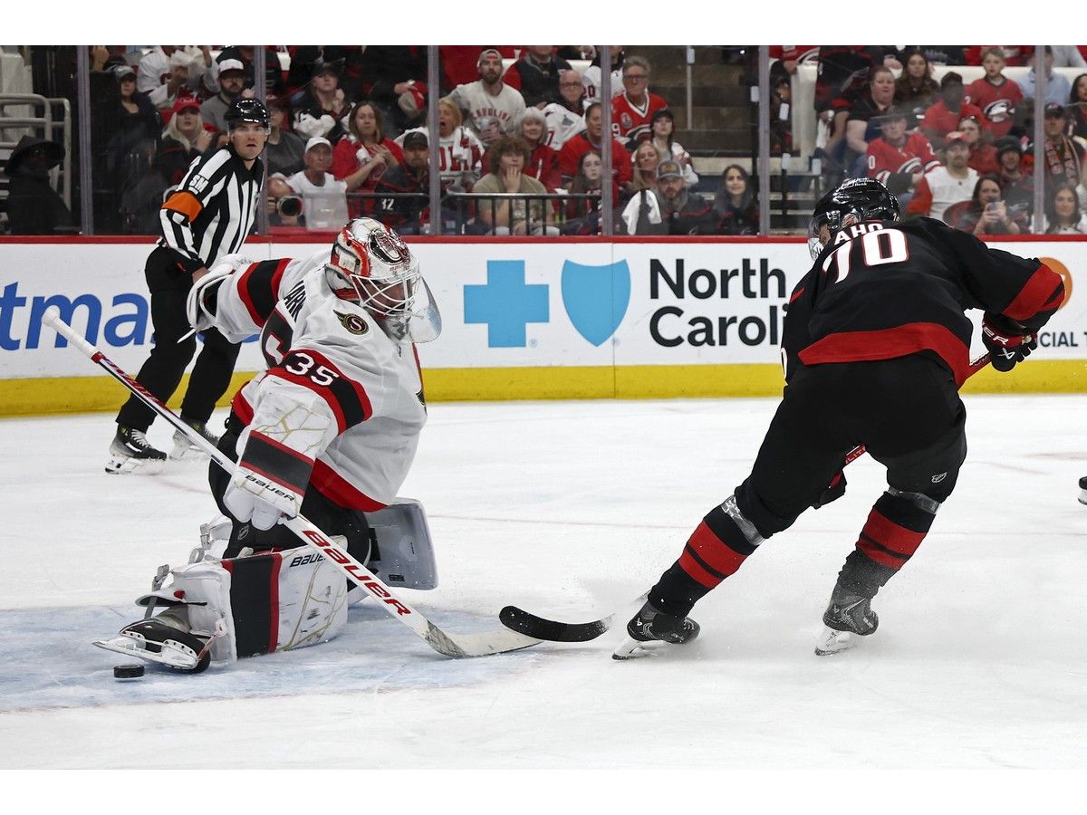 Heartbreak in Raleigh: Senators drop double OT decision to Hurricanes despite brilliant effort by Ullmark