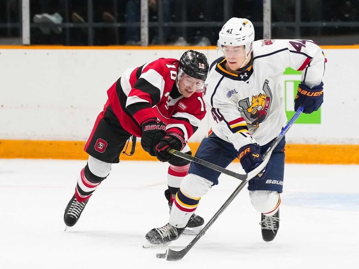 Valiant rally by Ottawa 67's falls short in crushing loss to Barrie Colts