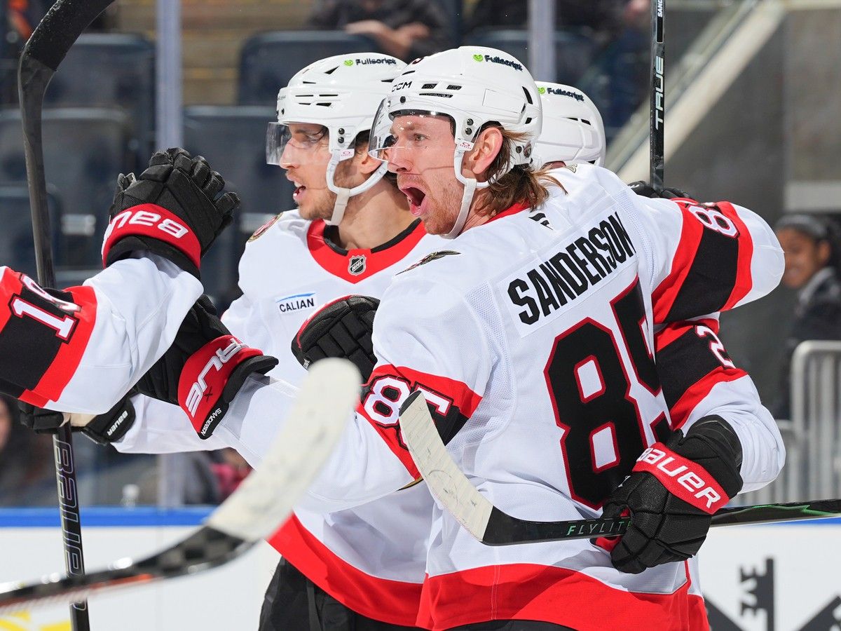 There was concern, though, after captain Brady Tkachuk left the contest early with an unspecified ailment.