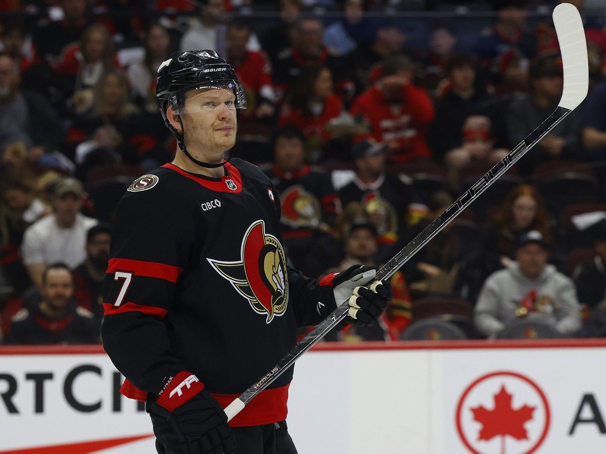 Ottawa Senators captain Brady Tkachuk