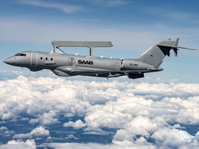 NATO is reported to be ready to purchase the Swedish-Canadian GlobalEye early warning aircraft.