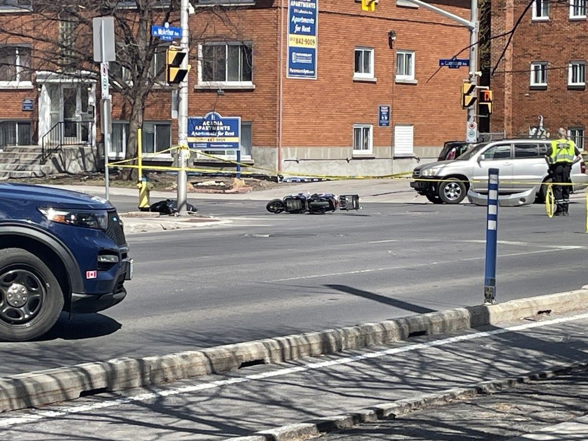 Scooter driver seriously injured in crash with SUV