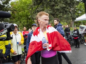 Rory Linkletter was the third-place finisher and the top Canadian to finish the Tamarack Homes Ottawa International Marathon.