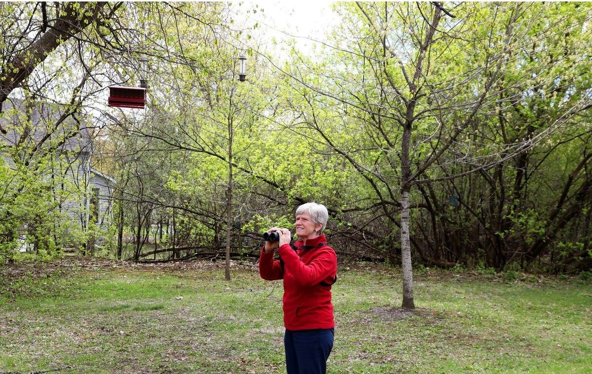  Emilia Michaud is the chair of the Ottawa Field Naturalists Club birding committee and was also one of the walk leaders at the recent Bird-Friendly Ottawa Jane’s Walk.
