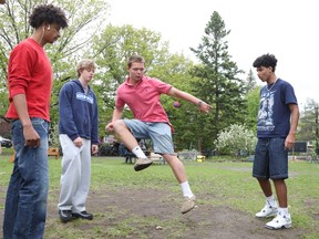 hacky sackers